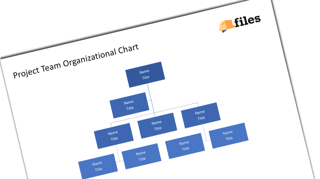 Construction project org chart