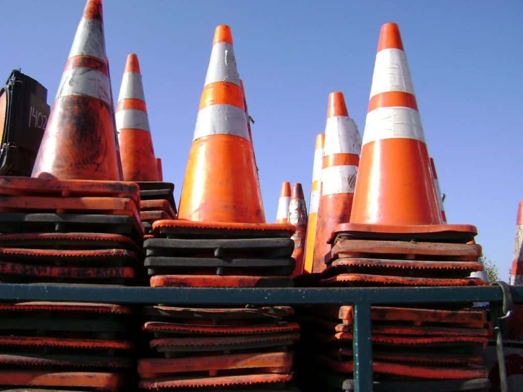 Construction cones