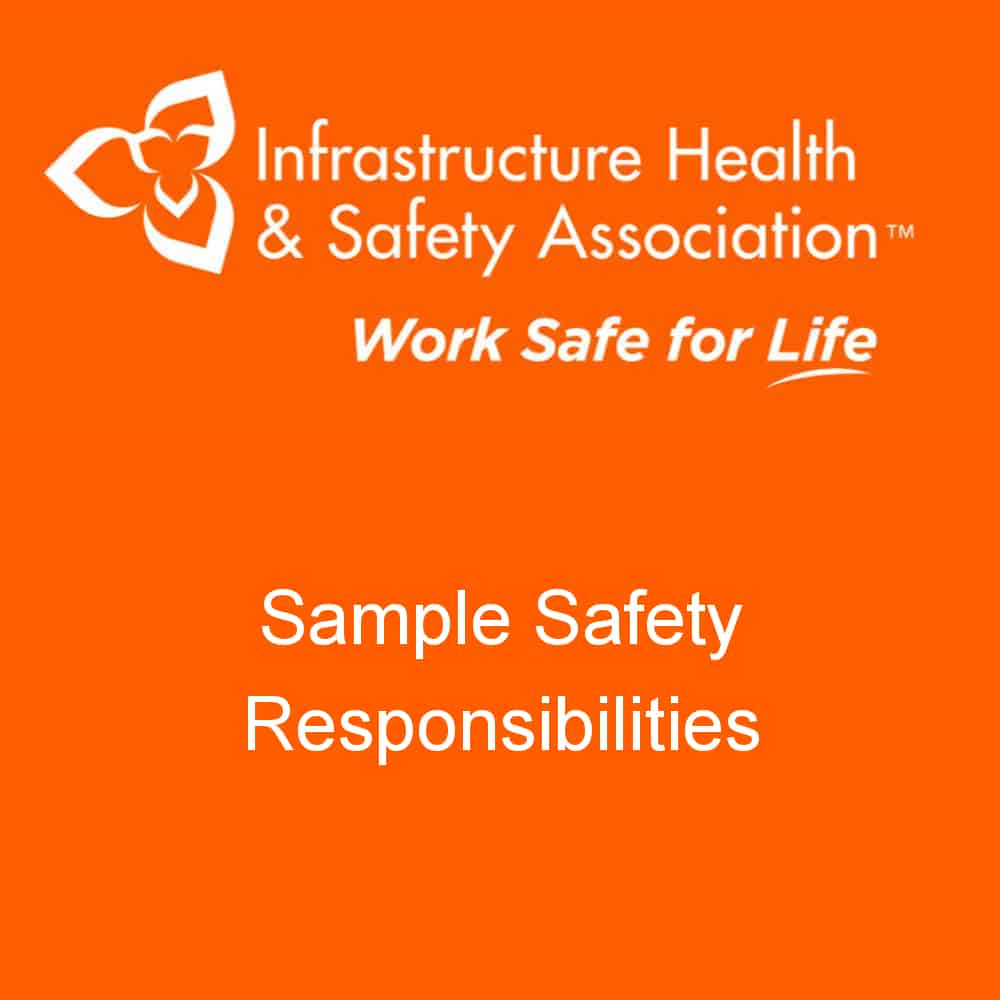 Sample Safety Responsibilities