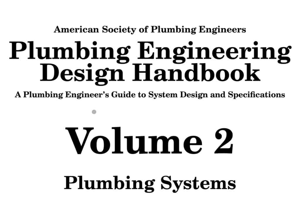 Plumbing Engineers Handbook - Volume 2