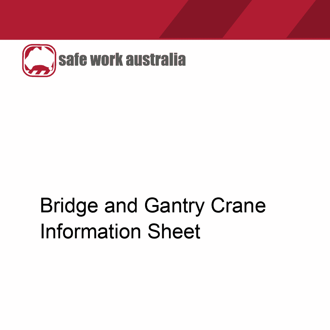 Bridge and Gantry Crane Information Sheet
