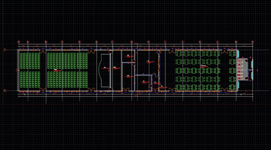 School Cafeteria Design (Plan)
