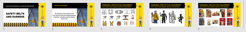 Safety Belts and Harness - 50+ Construction Graphics - Image 3