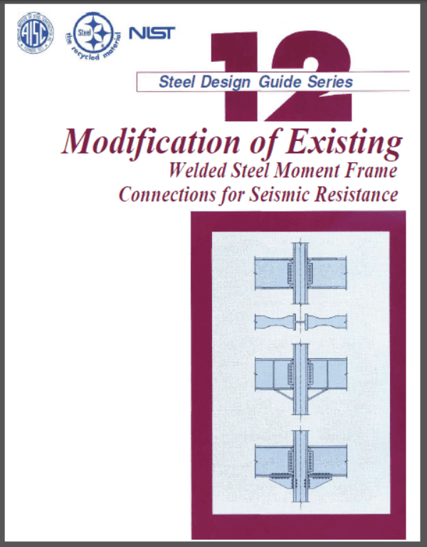 Design guide 12 - Modification of Existing Steel Welded Moment Frame