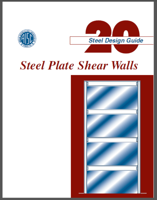 Design Guide 20 - Steel Plate Shear Walls