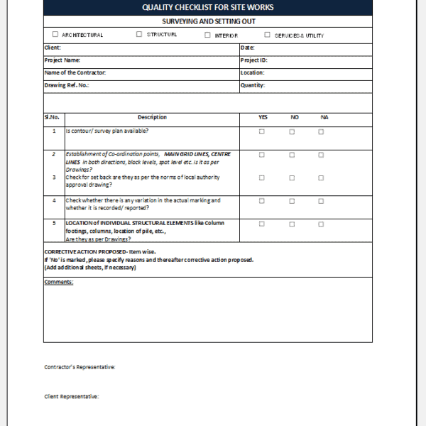 Material Approval Form - Template - Construction Files