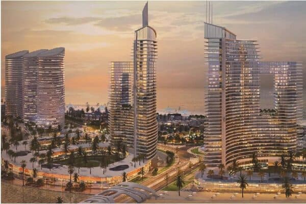 marina towers Z6Leer - Hill International to oversee five-tower scheme in New Alamein City