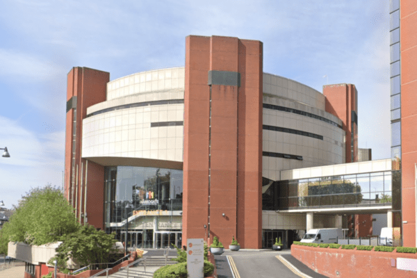 Harrogate Convention Centre main entrance building