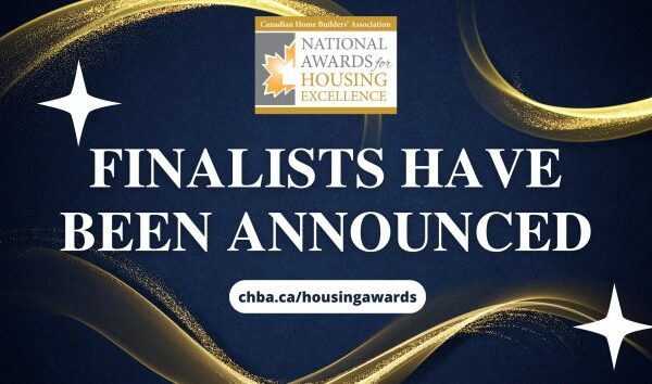 CHBA announces finalists for 2023 Awards for Housing Excellence