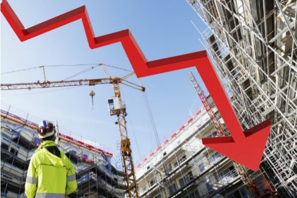 Construction forecast to fall by nearly 5% this year