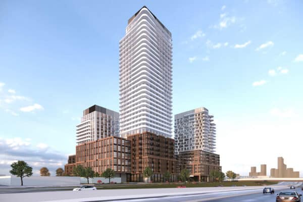 High-Rises Proposed to Replace Low-Rises at Royal York and Gardiner