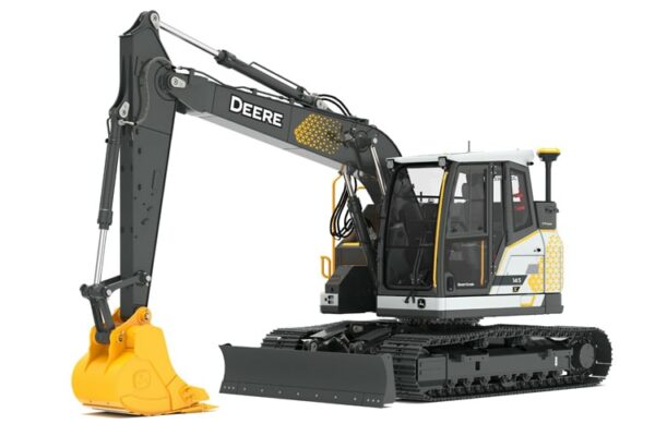 John Deere debuts electric excavator at CES