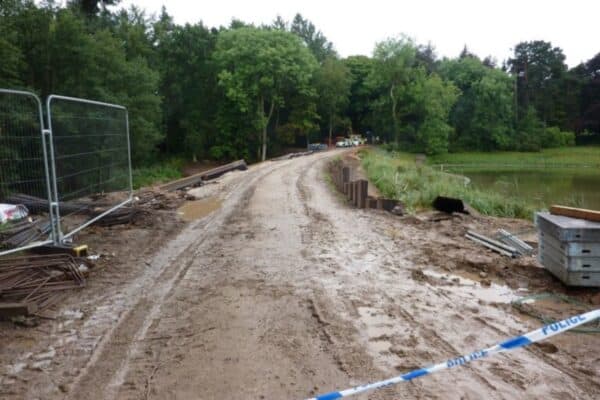 The fatal incident happened at Monks Pond, near Ashbourne in Derbyshire.