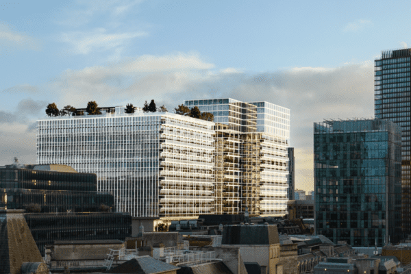 Landmark overstation building will provide more than 1m sq ft of office and hotel space (Courtesy Sellar/Binyan)