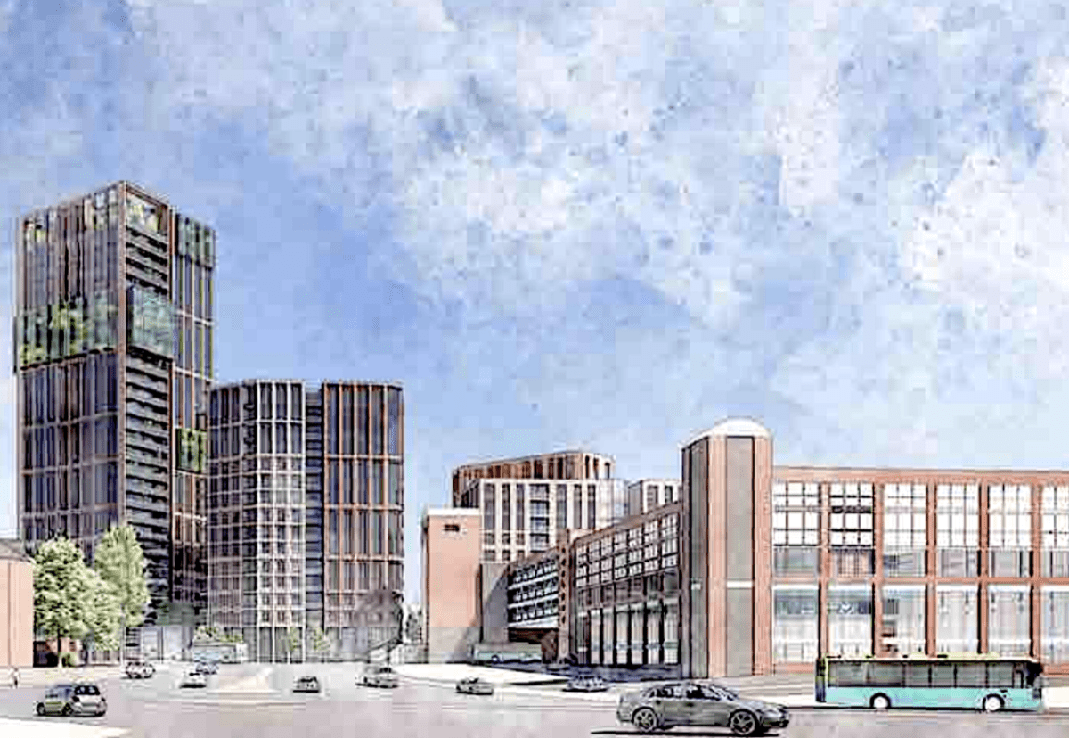 Plans in for two Derby city centre schemes of 1300 homes - Construction ...