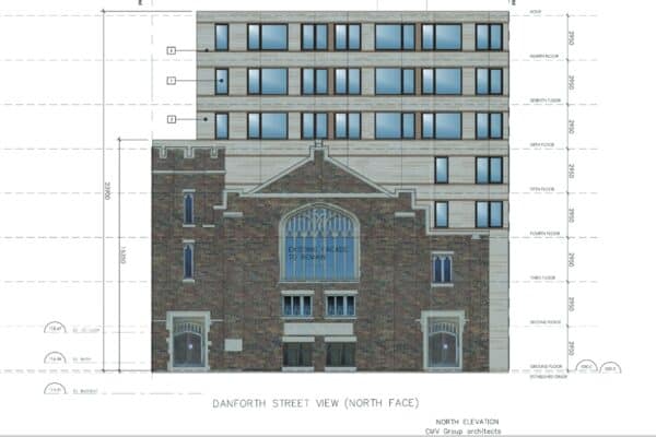 Affordable Housing Addition Proposed for Danforth Church