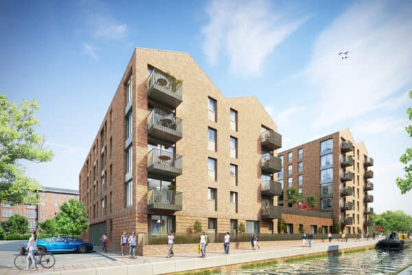 Go-ahead for Chester 133-flats canalside scheme