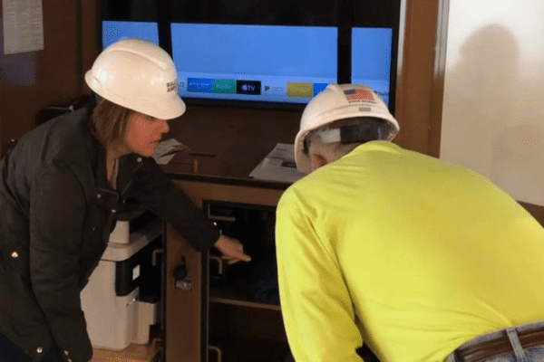 How a theater background helped set the stage for a career in construction