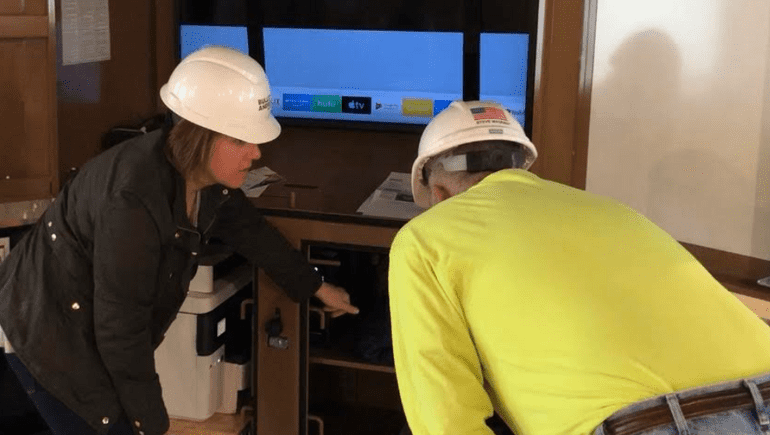 How a theater background helped set the stage for a career in construction
