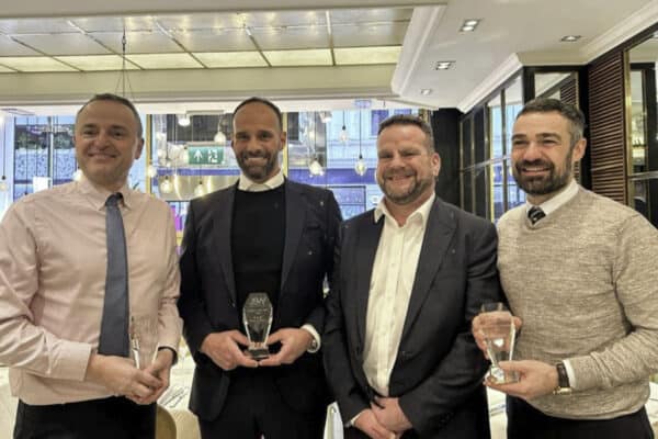 J S Wright hands out awards to supply chain