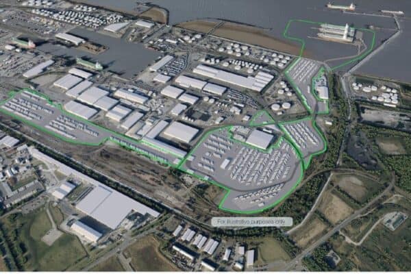 Proposed £100m Immingham Eastern Ro-Ro Terminal
