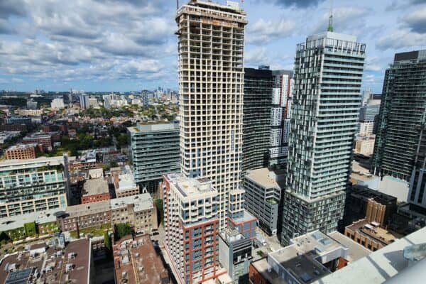 Peter and Adelaide Condos Tops Off, Cladding Following Close Behind