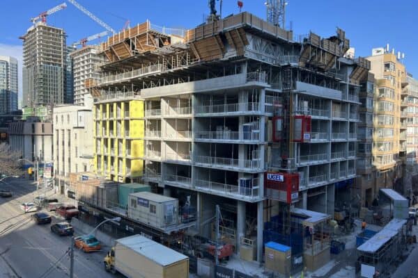 With Podium Complete, Minto's The Saint Begins to Tower Over Church Street