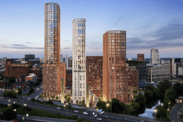 DLA Architecture designed scheme will be a mix of student and build to rent flats