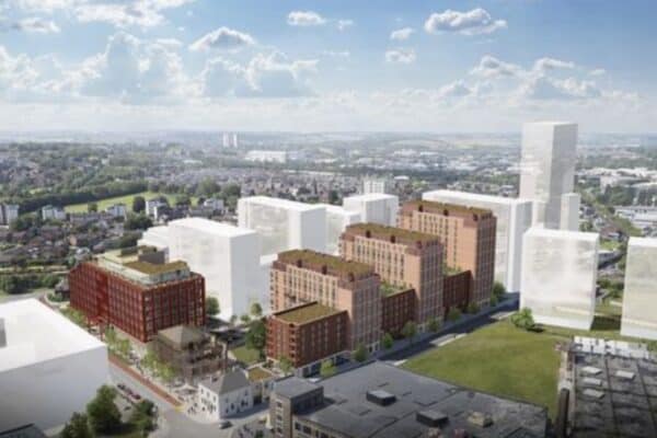Sweet Street in Holbeck will consist mainly of flats with two office blocks