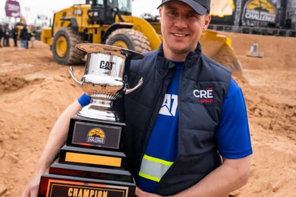 Aussie wins Caterpillar Global Operator Challenge