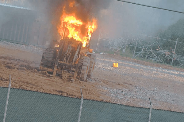 Construction site is swarmed, burns at Atlanta’s ‘Cop City’