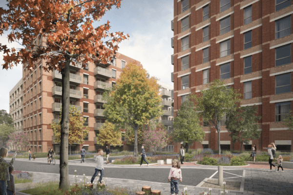 Demolition works for the final phase are set to start in late April 2023. With the first residents moving in Winter 2024.