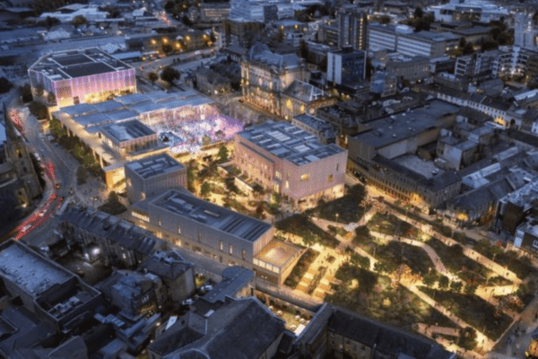 The Cultural Heart regeneration scheme has been designed by Feilden Clegg Bradley Studios