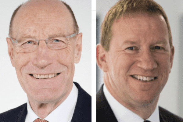 (l-r) John Armitt and David Thomas will help to shape country's routemap towards zero carbon