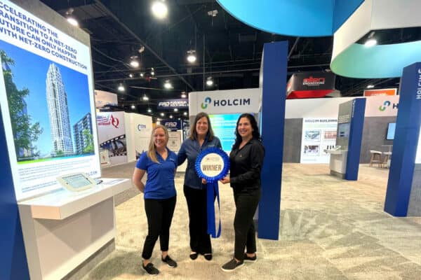 Holcim ECOPact Contractors’ Choice winner at CONEXPO