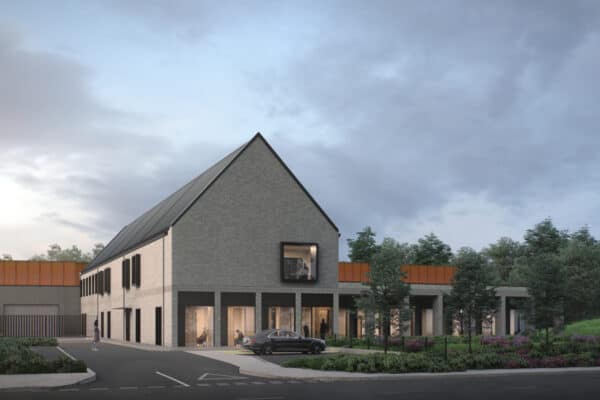 The building will have over 600m2 of solar panels and is highly insulated to minimise heat loss and ventilation