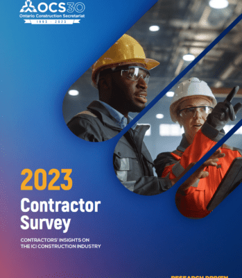 Most Ontario contractors feeling positive about business, survey finds