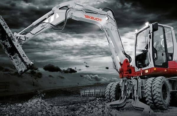 Takeuchi Unveils TB350R Short Tail Swing Excavator for construction industry