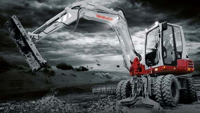 Takeuchi Unveils Tb350r Short Tail Swing Excavator For Construction