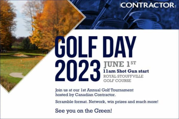 Connect with colleagues, industry partners at Canadian Contractor’s first-ever golf tournament