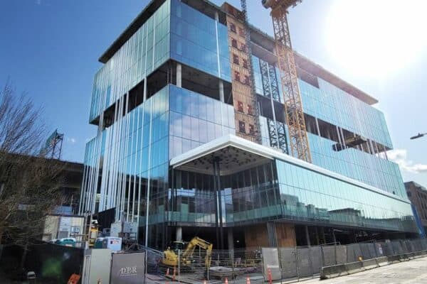 DPR tops out life sciences tower in Seattle