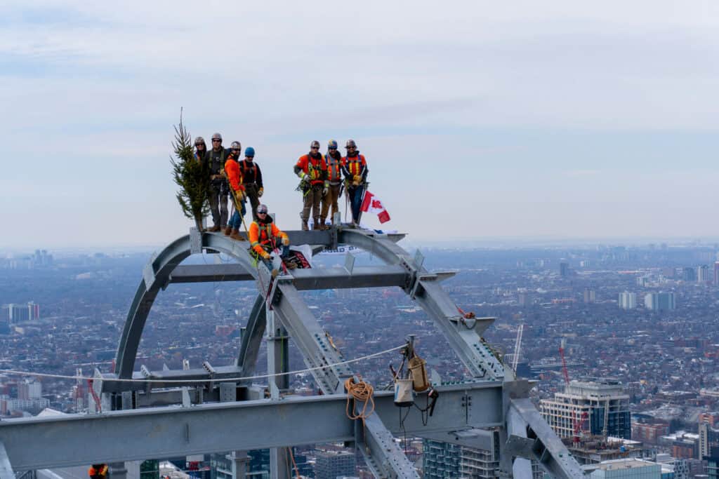 PCL tops off newest addition to Toronto’s skyline
