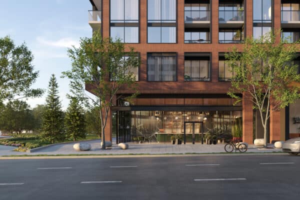 Townhouses, Landscaping Plan Blend NorthCore Condos into Local Fabric