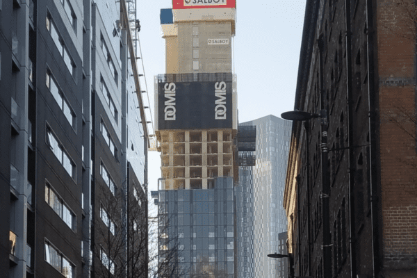 Worker injured in ‘explosion’ at Manchester tower job