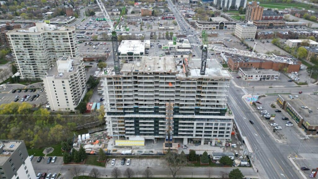 Artform Topping Off 17 Storeys Above Dundas Street in Mississauga