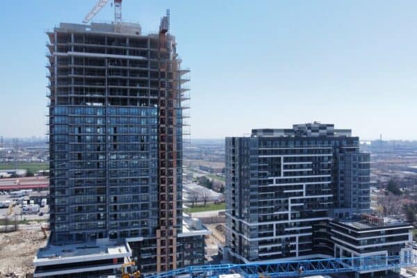 Flying Over Universal City in Pickering