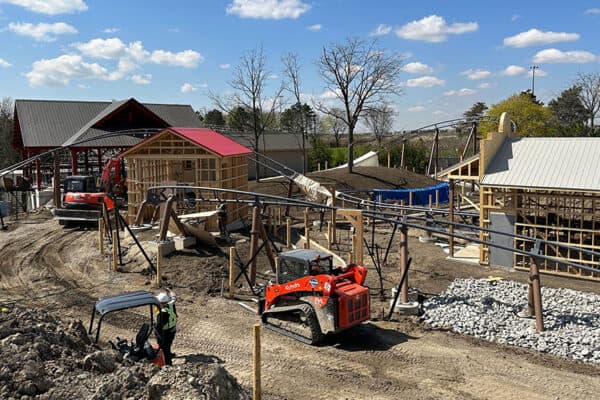 One-of-a-kind ride being installed and tested at Canada’s Wonderland
