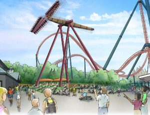 The new Tundra Twister ride at Canada’s Wonderland is the only attraction of its kind in the world.