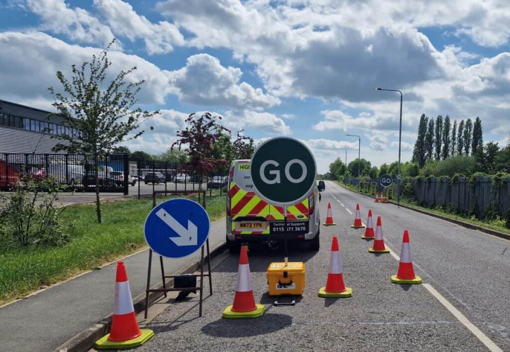 SRL expands range including remote stop/go sign