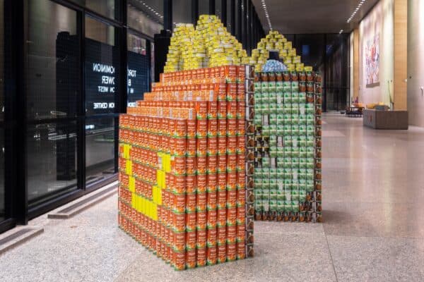 CANstruction Design Competition Raises over 57,000 Pounds of Food Donations
